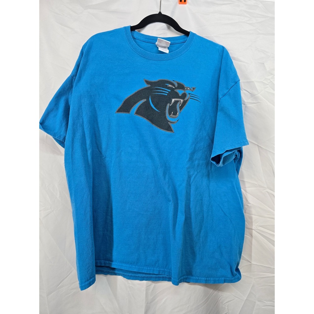 Carolina‎ Panthers Luke Kuechly 59 NFL Football Jersey T Shirt Blue XXL